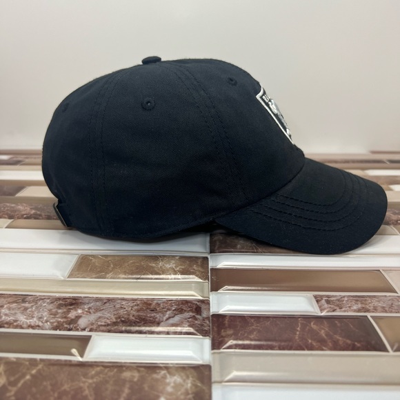 Women's Las Vegas Raiders '47 Black Miata Clean Up Primary Adjustable Hat - Picture 5 of 10